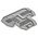 Phoenix Contact D-UTTB Series End Cover for Use with DIN Rail Terminal Blocks
