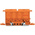 Wago 222 Series Mounting Carrier for Use with COMPACT Splicing Connector