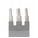 Phoenix Contact EB3-10 Series Jumper Bar for Use with Modular Terminal Block