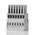 Wago 769 Series Female Plug, 7 Pole for Use with X-COM System 769 Series