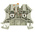 Weidmuller WTR Series Dark Beige Test Disconnect Terminal Block, 2.5mm², Single-Level, Screw Termination
