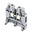 Entrelec SNA Series Grey DIN Rail Terminal Block, 4mm², Single-Level, Screw Termination