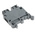 Entrelec SNA Series Grey DIN Rail Terminal Block, 6mm², Single-Level, Screw Termination
