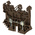 RS PRO Brown Feed Through Terminal Block, 0.2 → 2.5mm², Single-Level