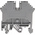 RS PRO Grey Feed Through Terminal Block, 0.2 → 2.5mm², Single-Level
