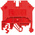 RS PRO Red DIN Rail Terminal Block, 0.2 → 2.5mm², Single-Level