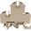 RS PRO Brown Double Level Terminal Block, 0.5 → 4mm², Double-Level, Screw Termination
