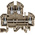 RS PRO Brown Double Level Terminal Block, 0.5 → 4mm², Double-Level, Screw Termination