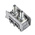 Entrelec SNA Series Grey Feed Through Terminal Block, 50mm², Single-Level, Bolt Termination