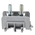 Entrelec SNA Series Grey Feed Through Terminal Block, 50mm², Single-Level, Bolt Termination