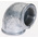 Georg Fischer Malleable Iron Fitting Elbow, 1 in BSPP Female (Connection 1), 1 in BSPP Female (Connection 2)