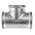 Georg Fischer Malleable Iron Fitting Tee, 3/4 in BSPP Female (Connection 1), 3/4 in BSPP Female (Connection 2)