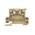 Weidmuller KDKS Series Brown Fused DIN Rail Terminal, 4mm², Double-Level, Screw Termination, Fused
