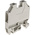 RS PRO Grey Feed Through Terminal Block, 6mm², Single-Level, Screw Termination