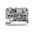 Wago TOPJOB S, 2002 Series Grey Feed Through Terminal Block, 2.5mm², Single-Level, Push-In Cage Clamp Termination,