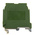 Entrelec SNA Series Green/Yellow Earth Terminal Block, 4mm², Single-Level, Screw Termination