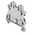 Phoenix Contact UT 2.5 Series Grey Feed Through Terminal Block, 0.14 → 4mm², Single-Level, Screw Termination,