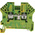 RS PRO Green/Yellow Earth Terminal Block, 2.5mm², Single-Level, Screw Termination