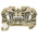 RS PRO Blue DIN Rail Terminal Block, 2.5mm², Double-Level, Spring Clamp Termination