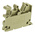 Weidmuller SAK Series Brown Fused DIN Rail Terminal, 4mm², Single-Level, Screw Termination, Fused