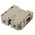 RS PRO Beige Feed Through Terminal Block, Double-Level, Screw Termination