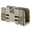 RS PRO Beige Stud Terminal, Double-Level, Bolt Termination