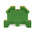 RS PRO Green, Yellow Earth Terminal Block, Single-Level, Screw Termination