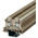 RS PRO Black DIN Rail Terminal Block, 2.5mm², Single-Level, Screw Termination