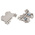 RS PRO DIN Rail Terminal Block, 4mm², Single-Level, Screw Termination