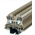 RS PRO DIN Rail Terminal Block, 6mm², Single-Level, Screw Termination
