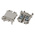 RS PRO Beige DIN Rail Terminal Block, 6mm², Single-Level, Screw Termination