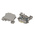 RS PRO Disconnect Terminal Block, 4mm², Single-Level, Screw Termination