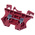 RS PRO Red DIN Rail Terminal Block, 2.5mm², Screw Termination