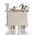 RS PRO Beige DIN Rail Terminal Block, 2.5mm², Screw Termination