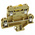 Weidmuller DKT Series Brown Disconnect Terminal Block, 4mm², Double-Level, Screw Termination