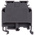 Entrelec SNA Series Grey DIN Rail Terminal Block, 16mm², Single-Level, Screw Termination