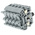 Entrelec MB Series Grey Fused DIN Rail Terminal, 10mm², Screw Termination, Fused