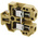 Weidmuller SAK Series Brown Feed Through Terminal Block, 10mm², Single-Level, Screw Termination