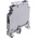 Entrelec SNA Series Grey DIN Rail Terminal Block, 4mm², Single-Level, Screw Termination