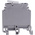 Entrelec SNA Series Grey DIN Rail Terminal Block, 4mm², Single-Level, Screw Termination