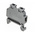 Phoenix Contact MT 1.5 Series Grey DIN Rail Terminal Block, 0.14 → 1.5mm², Single-Level, Screw Termination