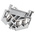 Wago 280 Series Grey Feed Through Terminal Block, 2.5mm², Single-Level, Cage Clamp Termination