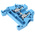 Weidmuller WDU Series Blue DIN Rail Terminal Block, 2.5mm², Single-Level, Screw Termination