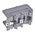 Entrelec SNA Series Grey DIN Rail Terminal Block, 70mm², Single-Level, Bolt Termination