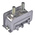 Entrelec SNA Series Grey DIN Rail Terminal Block, 70mm², Single-Level, Bolt Termination