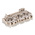 Weidmuller ZDU Series Brown Feed Through Terminal Block, 2.5mm², Single-Level, Clamp Termination
