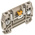 Weidmuller WTL Series Brown Test Disconnect Terminal Block, 6mm², Single-Level, Screw Termination