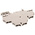 Weidmuller ZDK Series Beige Feed Through Terminal Block, 1.5mm², Double-Level, Clamp Termination, ATEX