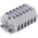 Wago 260 Series Grey Terminal Strip, 1.5mm², Single-Level, Cage Clamp Termination