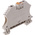 Weidmuller WTR Series Brown Disconnect Terminal Block, 4mm², Single-Level, Screw Termination